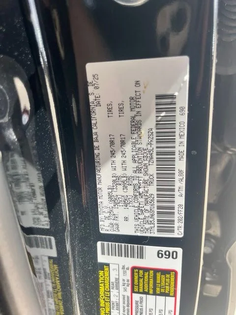 Used 2025 Black Toyota SR5 image 14