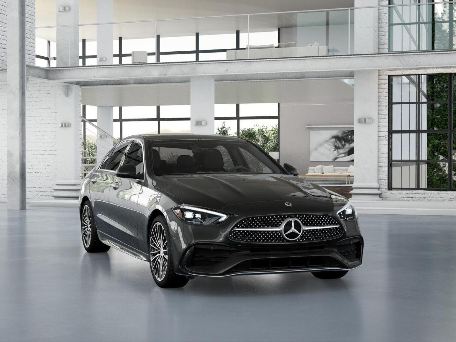 New 2026 Graphite Grey Metallic Mercedes-Benz C 300 image 8