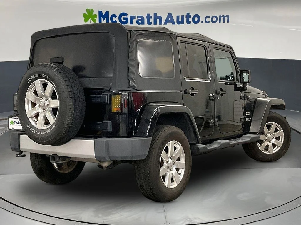 Used 2013 Black Jeep Unlimited Sahara image 16