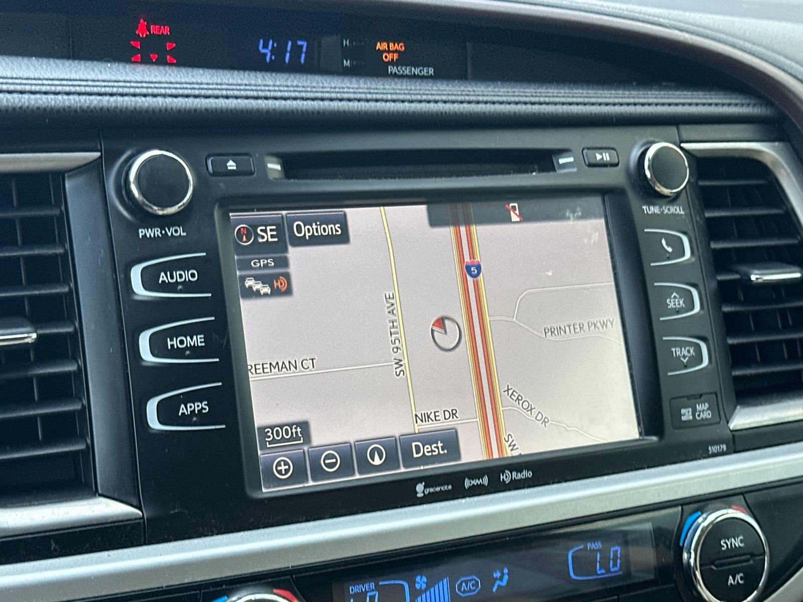 Used 2017 Shoreline Mist Toyota XLE image 18