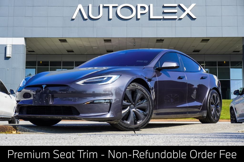 Used 2021 Gray Tesla Long Range image 1