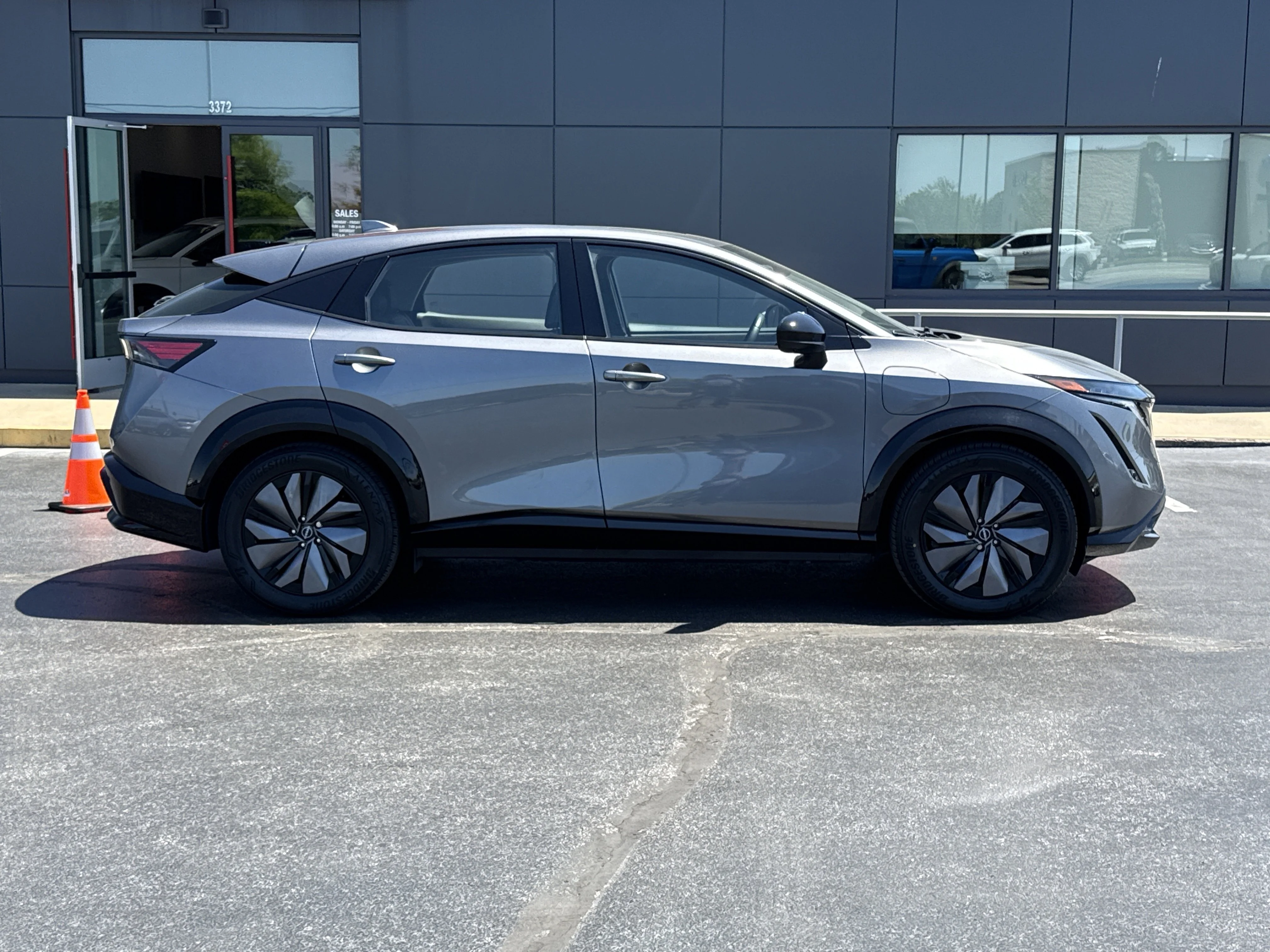 Certified 2023 Nissan Ariya Evolve+ with VIN JN1DF0BB5PM708474 for sale in Fayetteville, AR