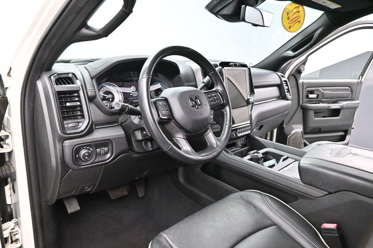 Used 2022 Pearl White Ram Limited image 16