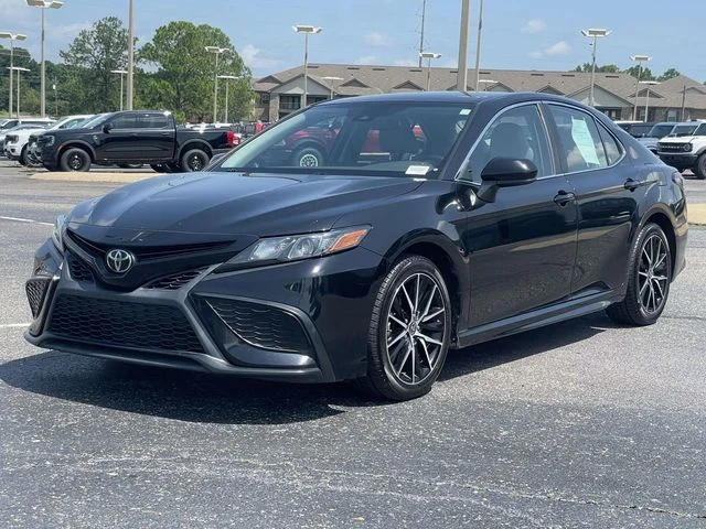 Used 2021 Black Toyota SE image 5