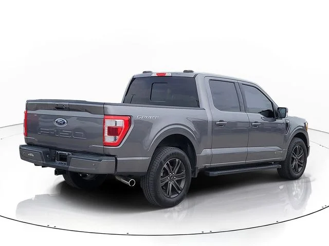 Used 2022 Gray Ford Lariat image 5