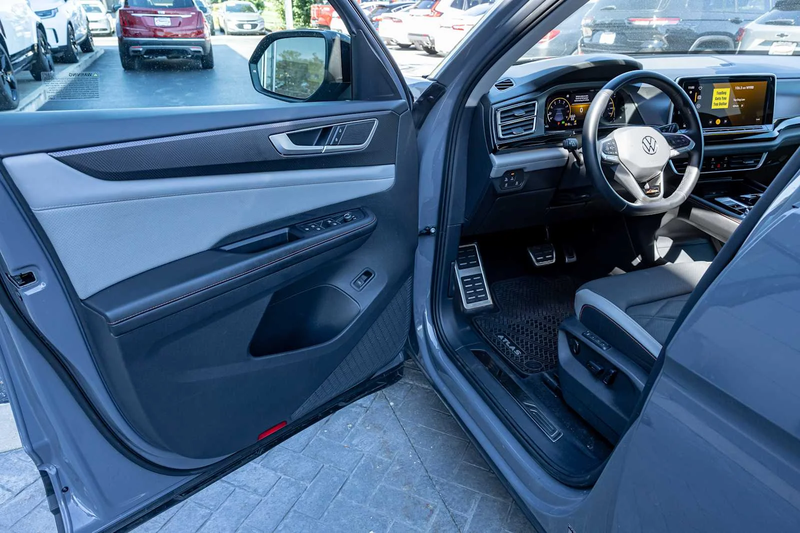 Used 2024 Pure Gray Volkswagen 2.0T Peak Edition SEL image 9