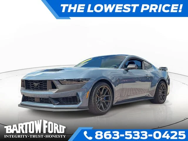 Used 2025 Blue Ford Dark Horse image 1