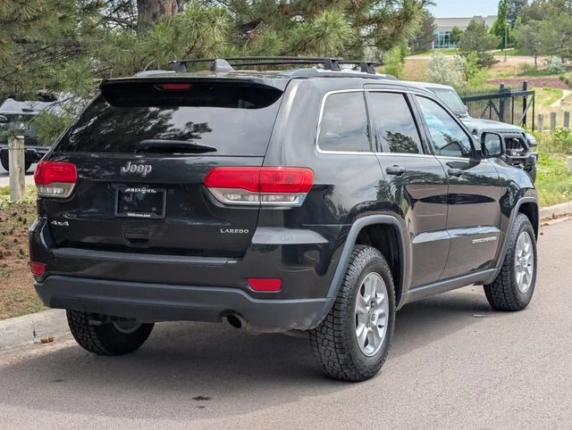 Used 2014 Brilliant Black Crystal Pearlcoat Jeep Laredo image 3
