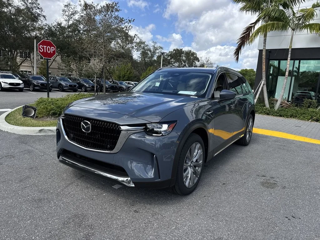 New 2026 Polymetal Gray Metallic Mazda 3.3 Turbo Premium Plus AWD image 9