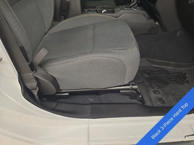 Used 2024 Bright White Clearcoat Jeep Sport image 10
