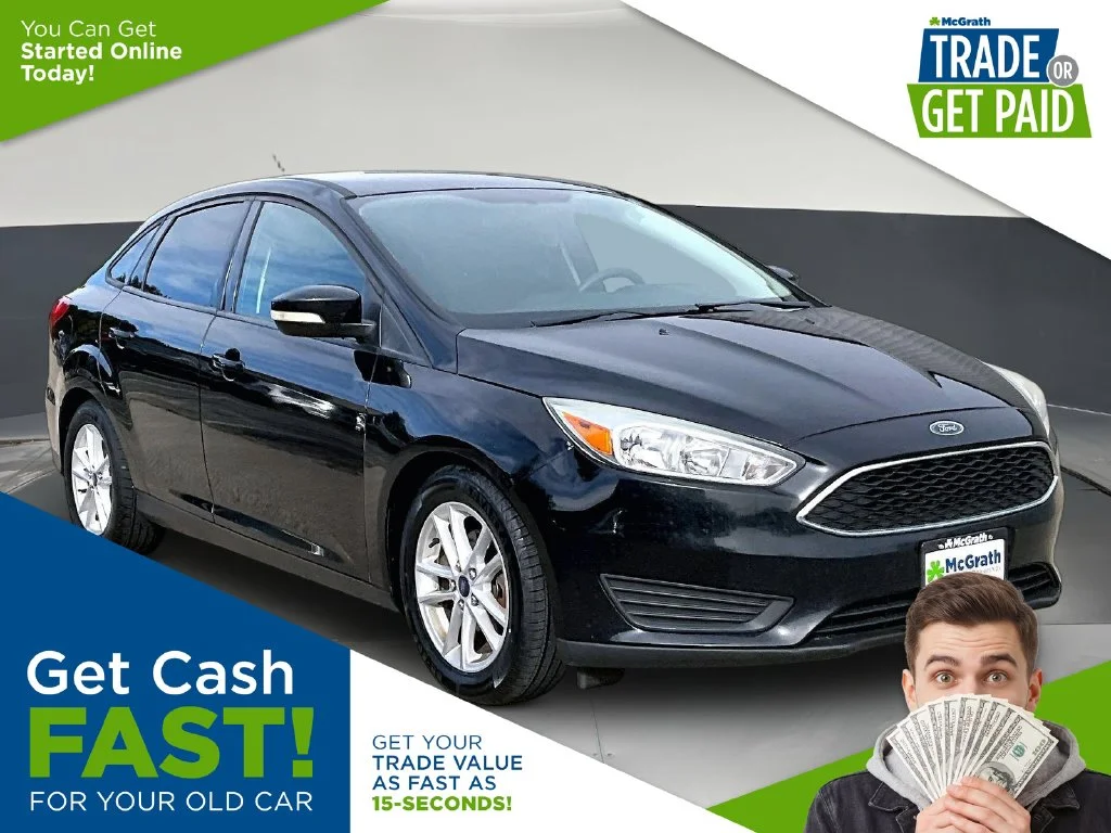 Used 2016 Black Ford SE image 1