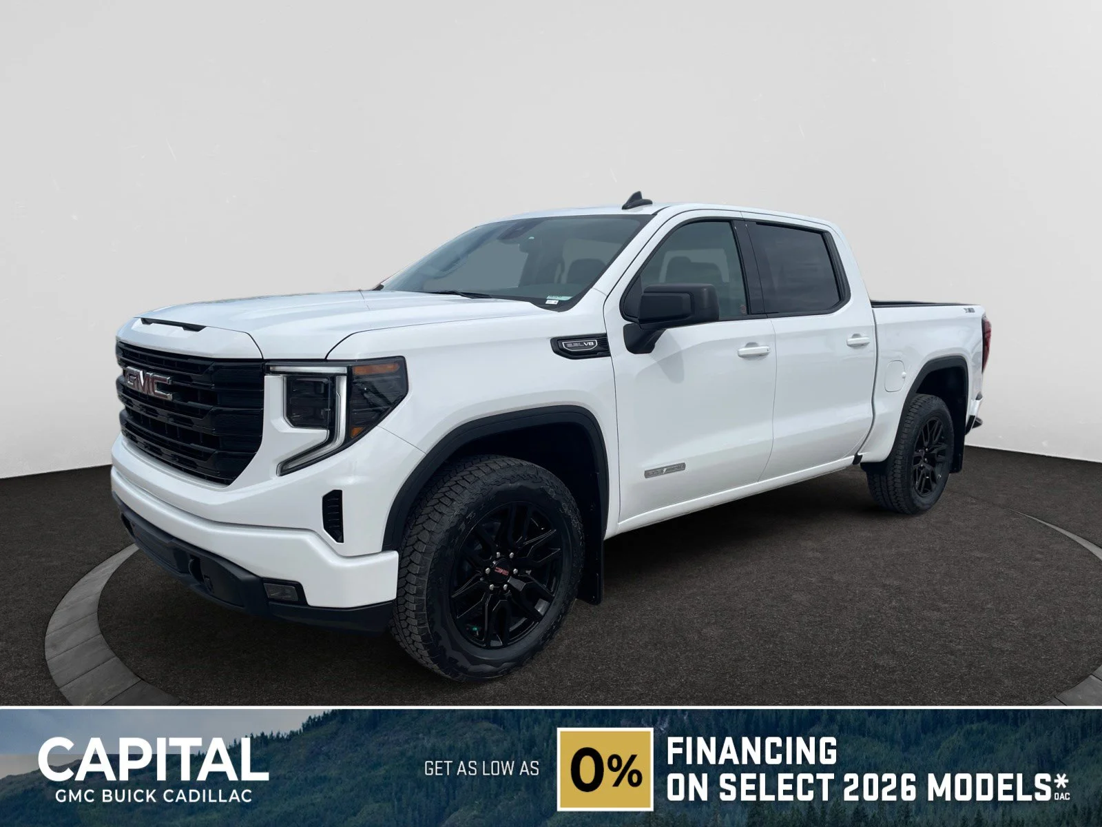 New 2026 Summit White GMC Elevation image 1