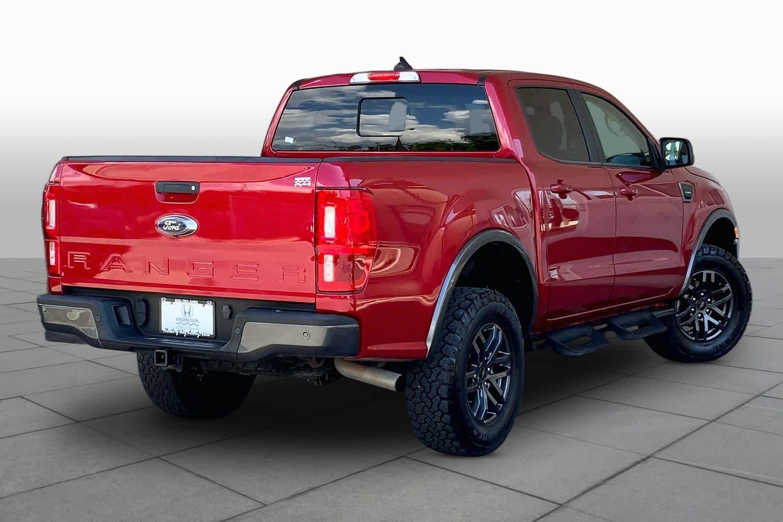 Used 2021 Rapid Red Metallic Tinted Clearcoat Ford LARIAT image 12
