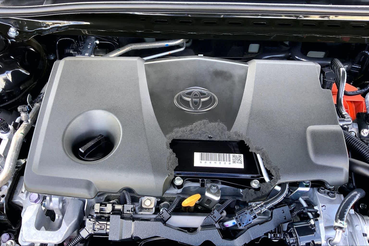 Used 2025 Midnight Black Metallic Toyota SE image 32