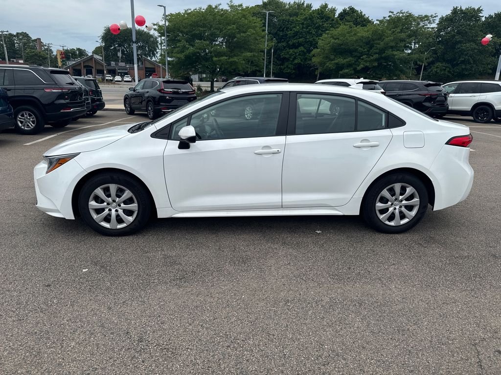Used 2024 White Toyota LE image 4