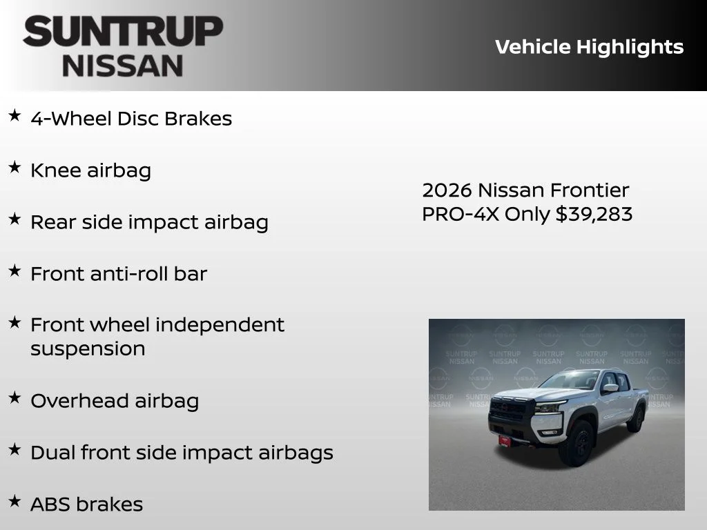 New 2026 White Nissan PRO-4X image 16