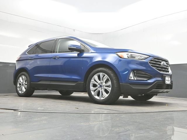 Used 2020 Blue Ford Titanium image 32
