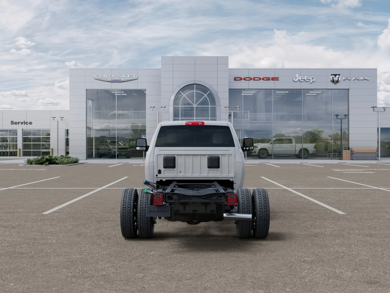 New 2026 Bright White Clear-Coat Exterior Paint RAM Tradesman image 33