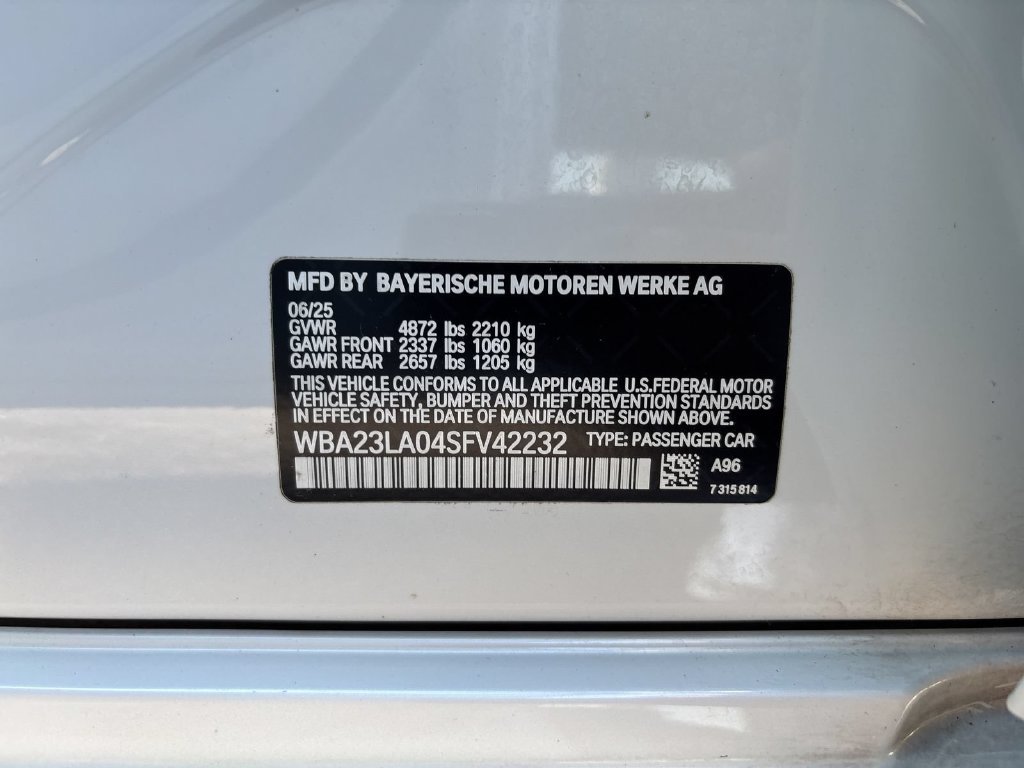 Used 2025 White BMW 330i xDrive image 24