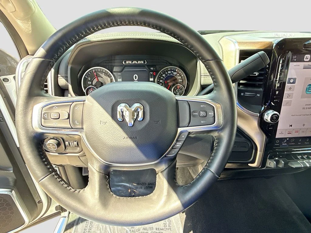 Used 2024 Bright White Clearcoat Ram Laramie image 12