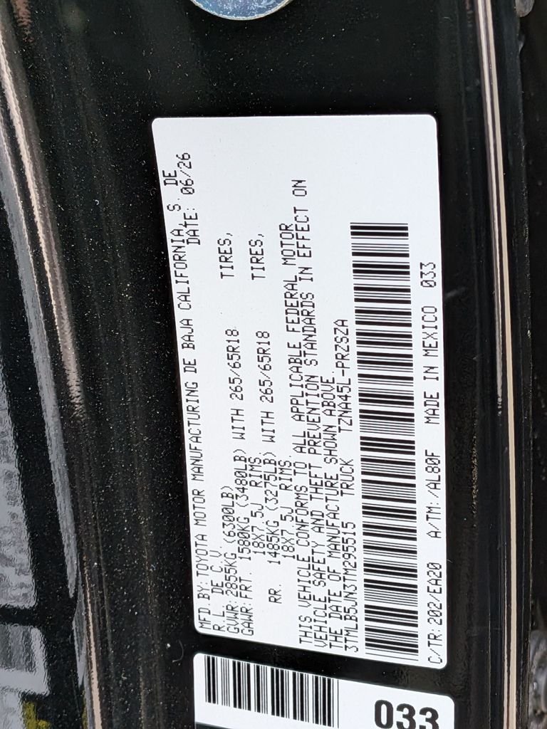 New 2026 Black Toyota TRD Sport image 35