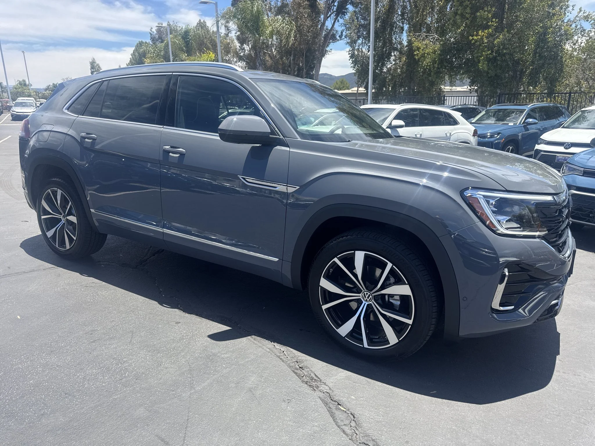 New 2026 Pure Gray Volkswagen 2.0T SEL Premium R-Line image 2