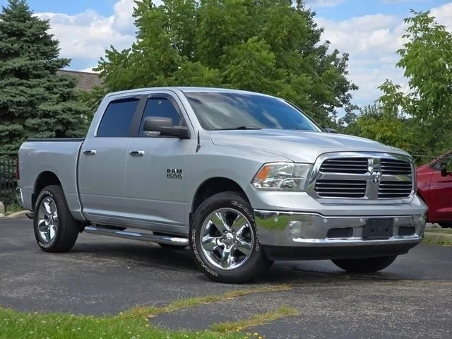 Used 2017 Bright Silver Clearcoat Metallic Ram Big Horn image 2