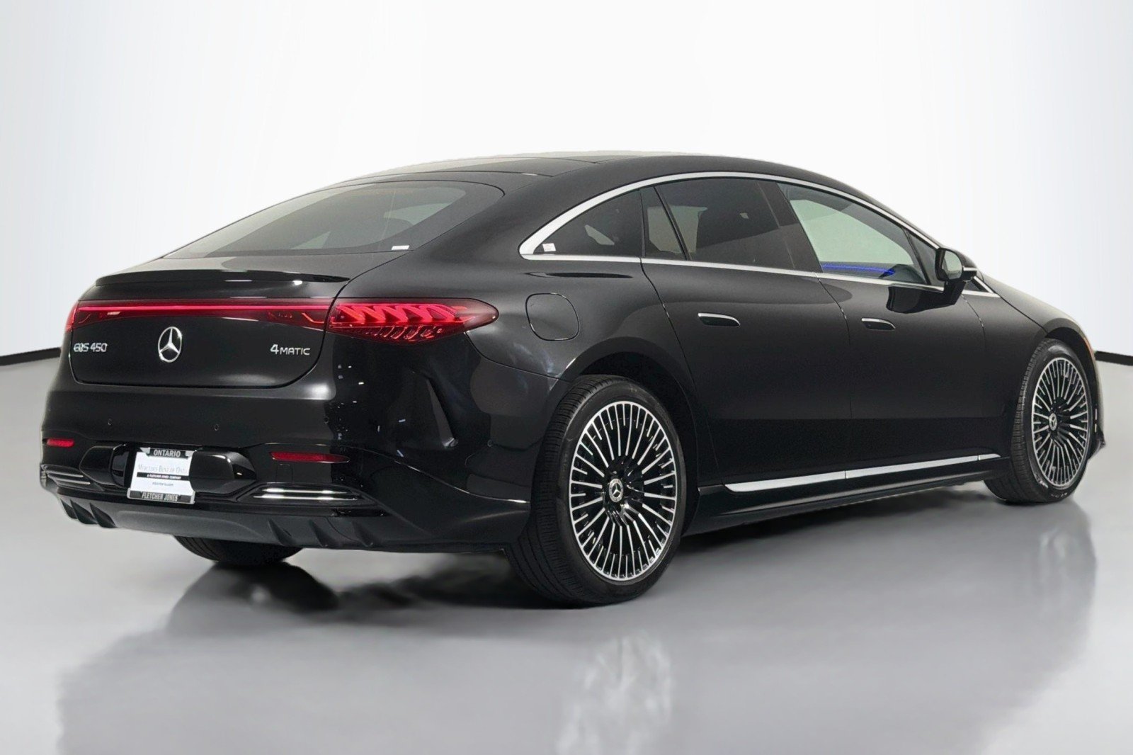 Certified Used 2023 Obsidian Black Metallic Mercedes-Benz EQS 450 image 11