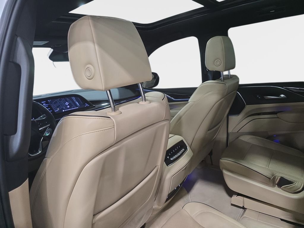 Used 2023 Crystal White Tricoat Cadillac Premium Luxury image 12