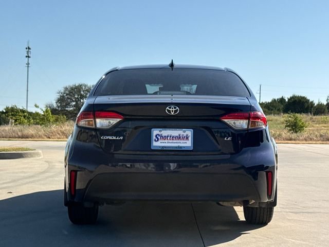 Used 2024 Blue Toyota LE image 7