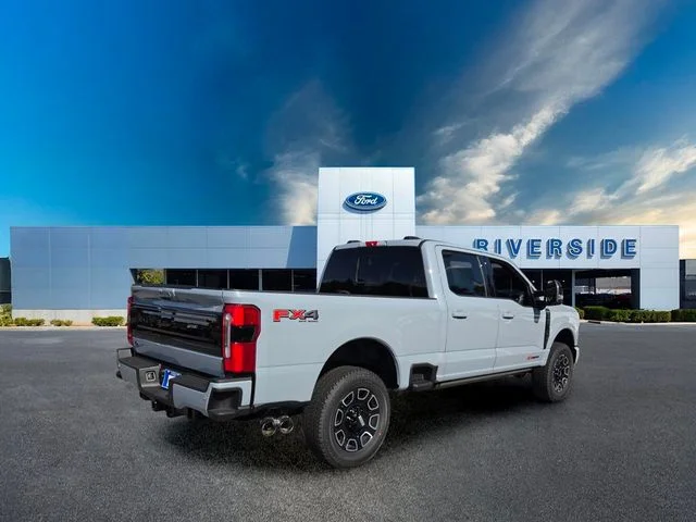 New 2026 Glacier Gray Metallic Tri-Coat Ford F-350® Platinum® image 7