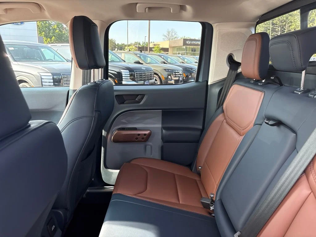 Used 2024 Azure Gray Metallic Tri-Coat Ford Lariat image 24