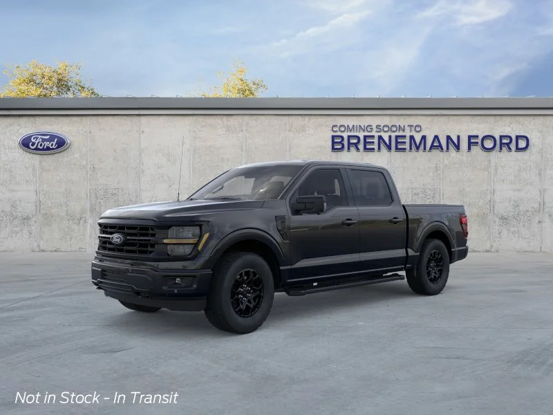 New 2026 Agate Black Metallic Ford XLT image 1