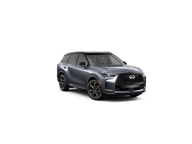 New 2027 Moonbow Blue/Black Obsidian INFINITI Autograph AWD image 3