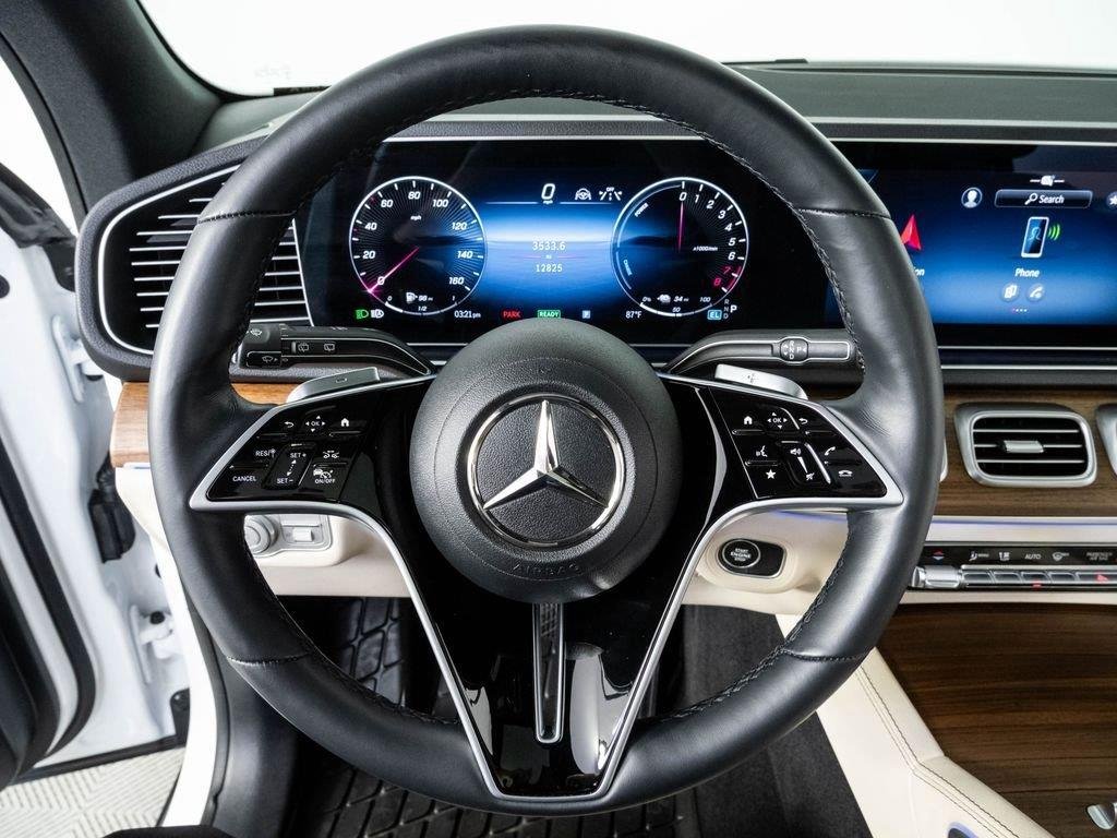 Certified Used 2025 Polar White Mercedes-Benz GLE 450e image 9