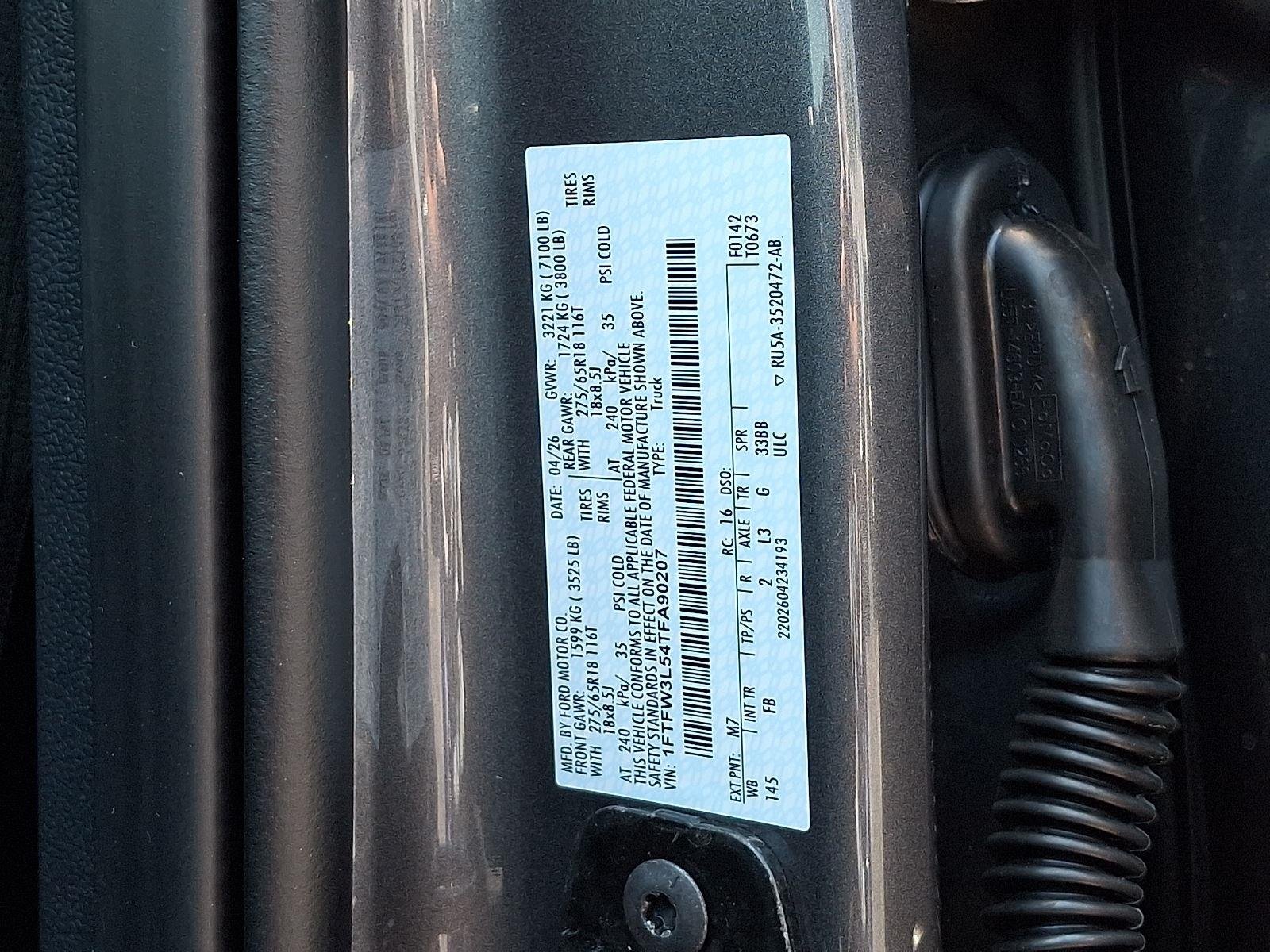 New 2026 Carbonized Gray Metallic Ford XLT image 19