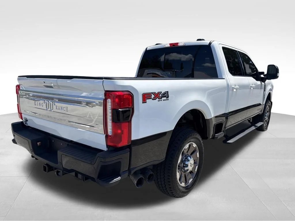 Used 2025 White Ford King Ranch image 6