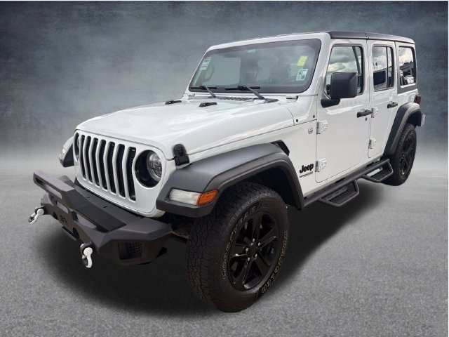 Used 2020 White Jeep Unlimited Sport Altitude image 3
