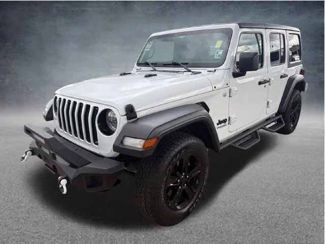 Used 2020 White Jeep Unlimited Sport Altitude image 3