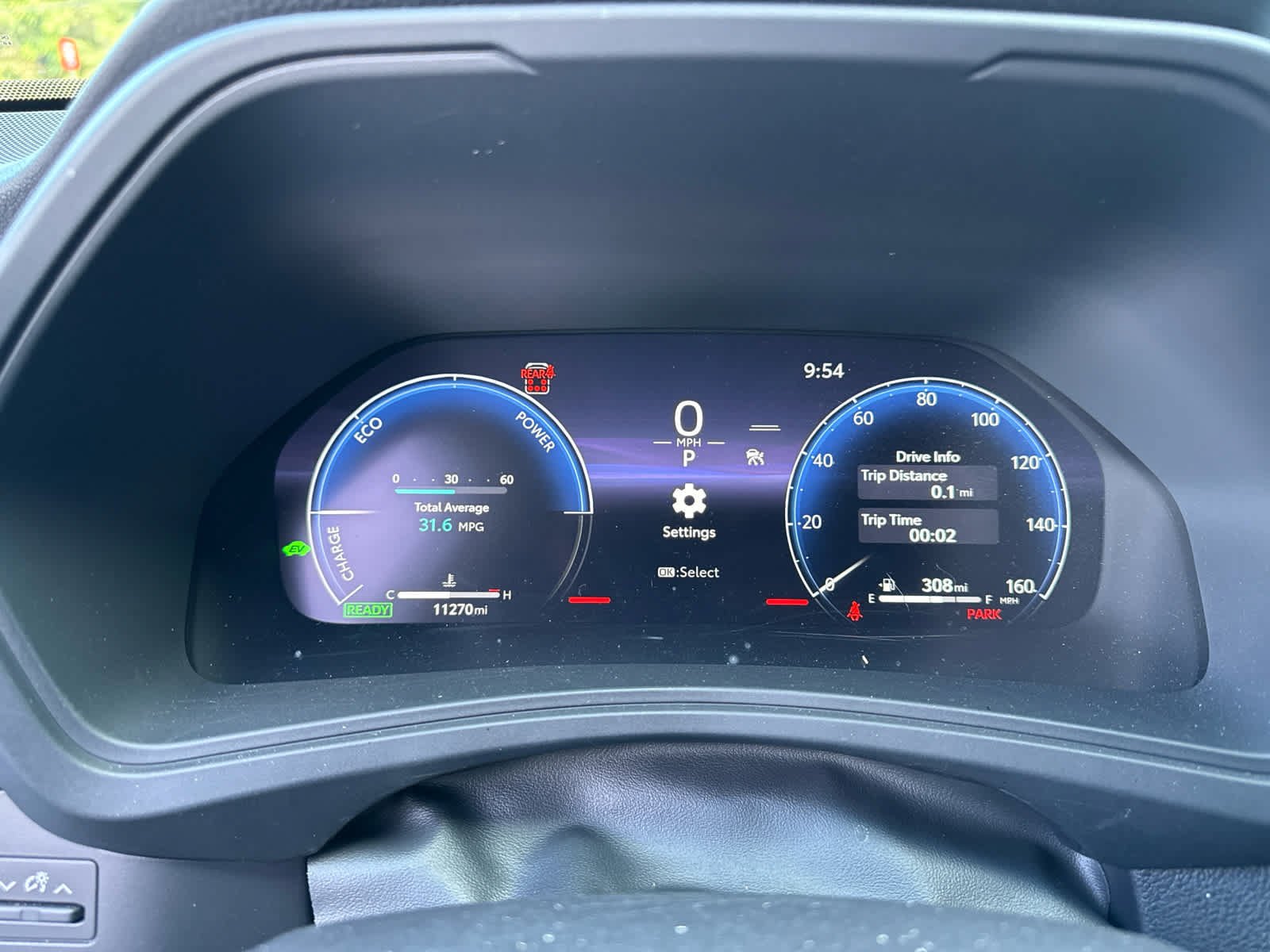 Used 2025 Wind Chill Pearl Toyota Hybrid Nightshade Edition image 9