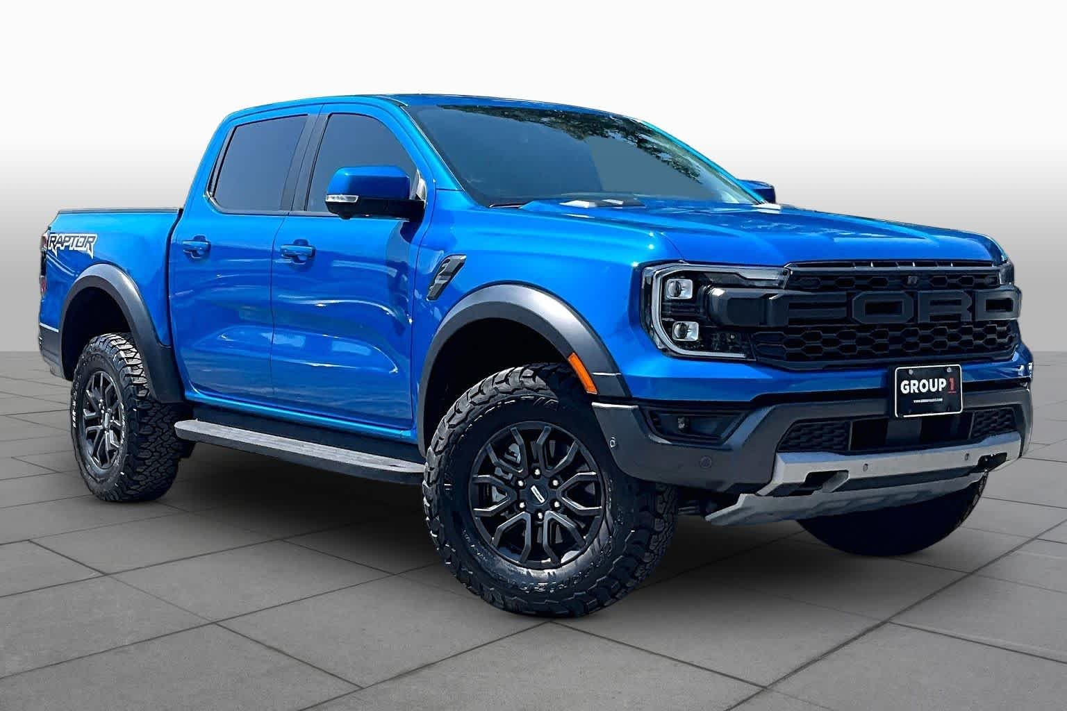 Used 2024 Velocity Blue Metallic Ford Raptor image 3