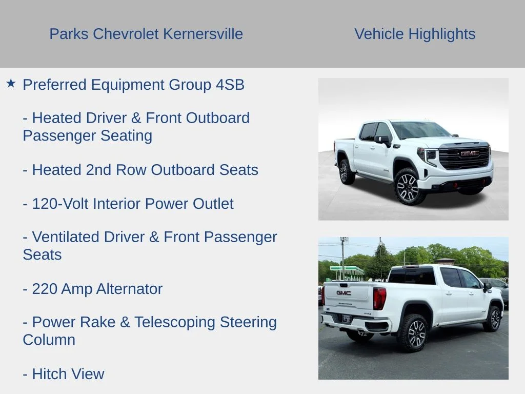 Used 2024 White GMC AT4 image 26