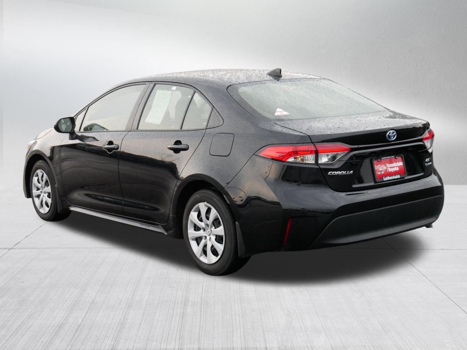 Certified Used 2025 MIDNIGHT BLACK METAL Toyota Hybrid LE image 5