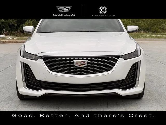 Used 2023 Crystal White Tricoat CADILLAC Premium Luxury image 6