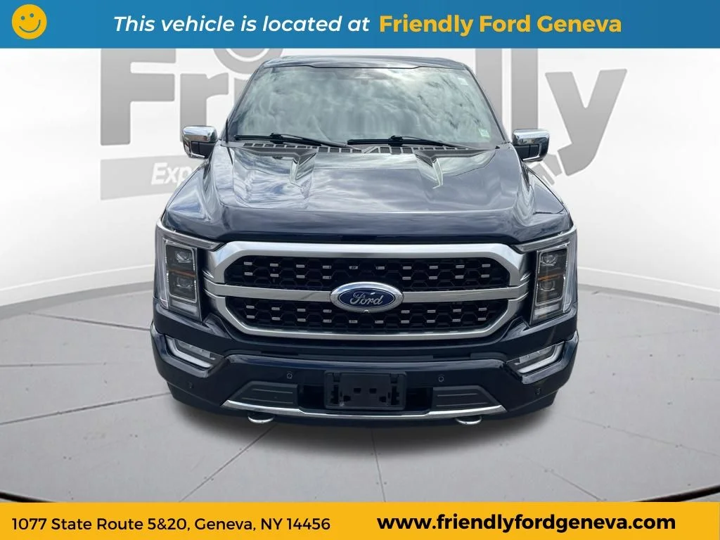 Used 2023 Blue Ford Platinum image 2