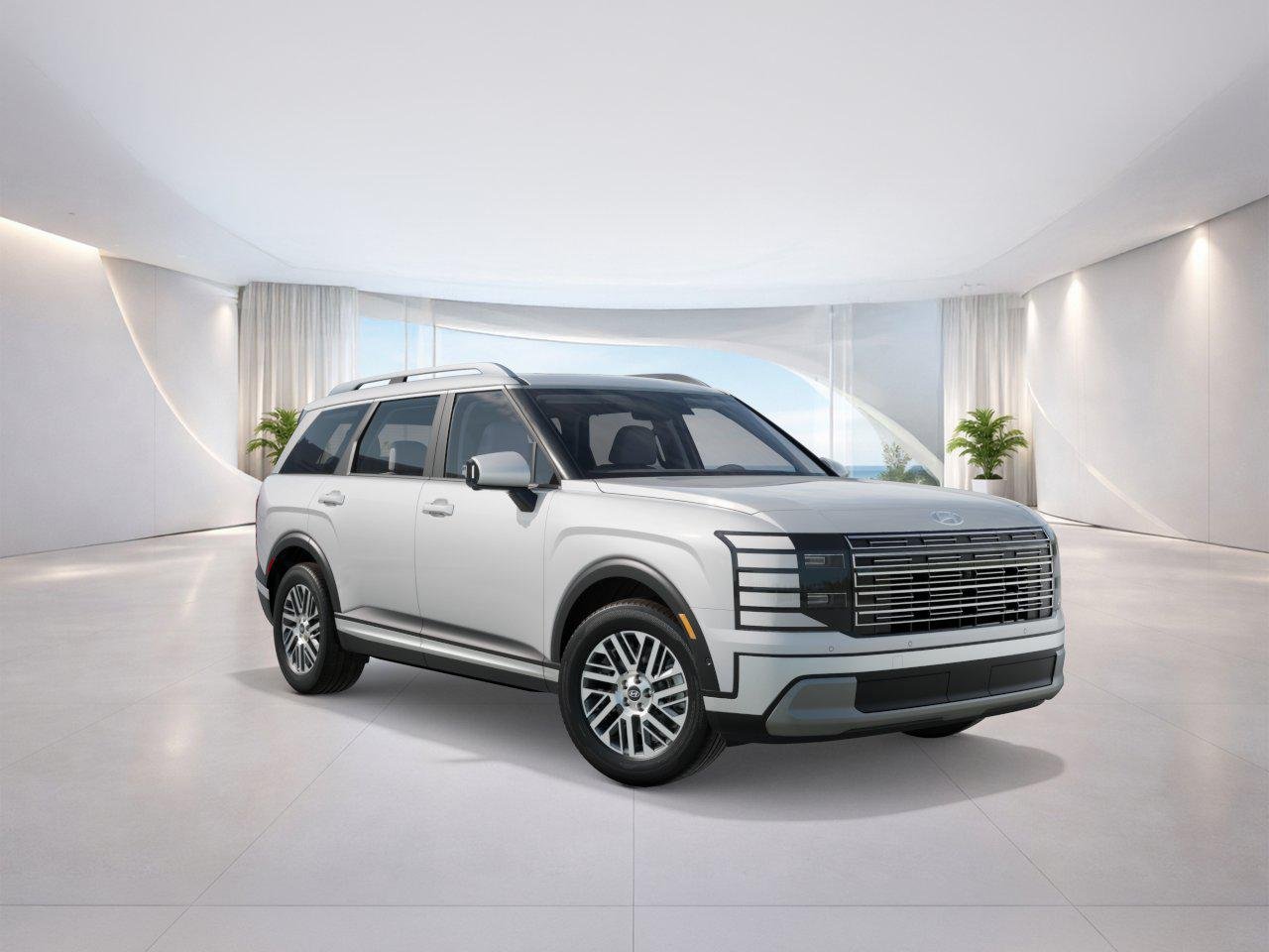 New 2026 White Hyundai SEL Premium AWD image 2