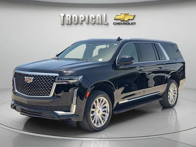 Used 2023 Black Raven Cadillac Premium Luxury image 1