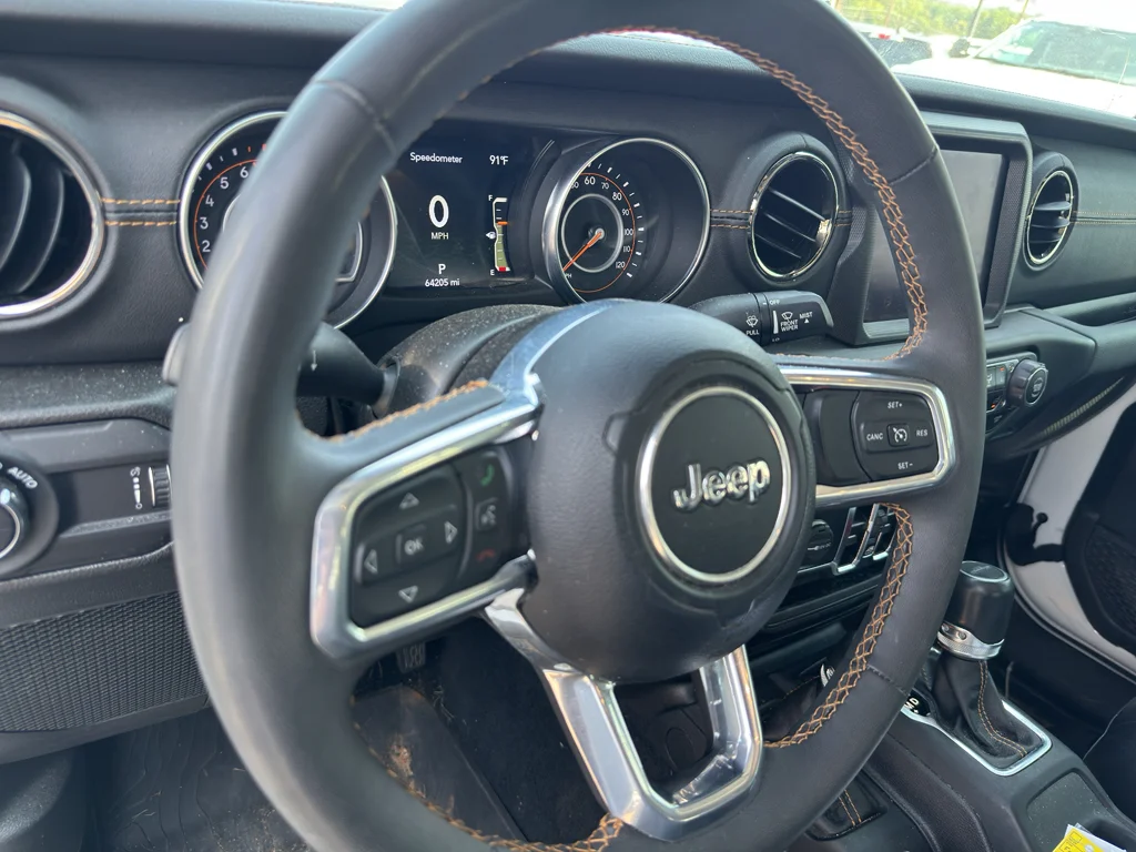 Used 2023 Bright White Clearcoat Jeep High Altitude image 13