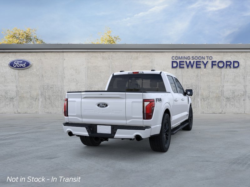 New 2026 Star White Metallic Tri-Coat Ford LARIAT image 8