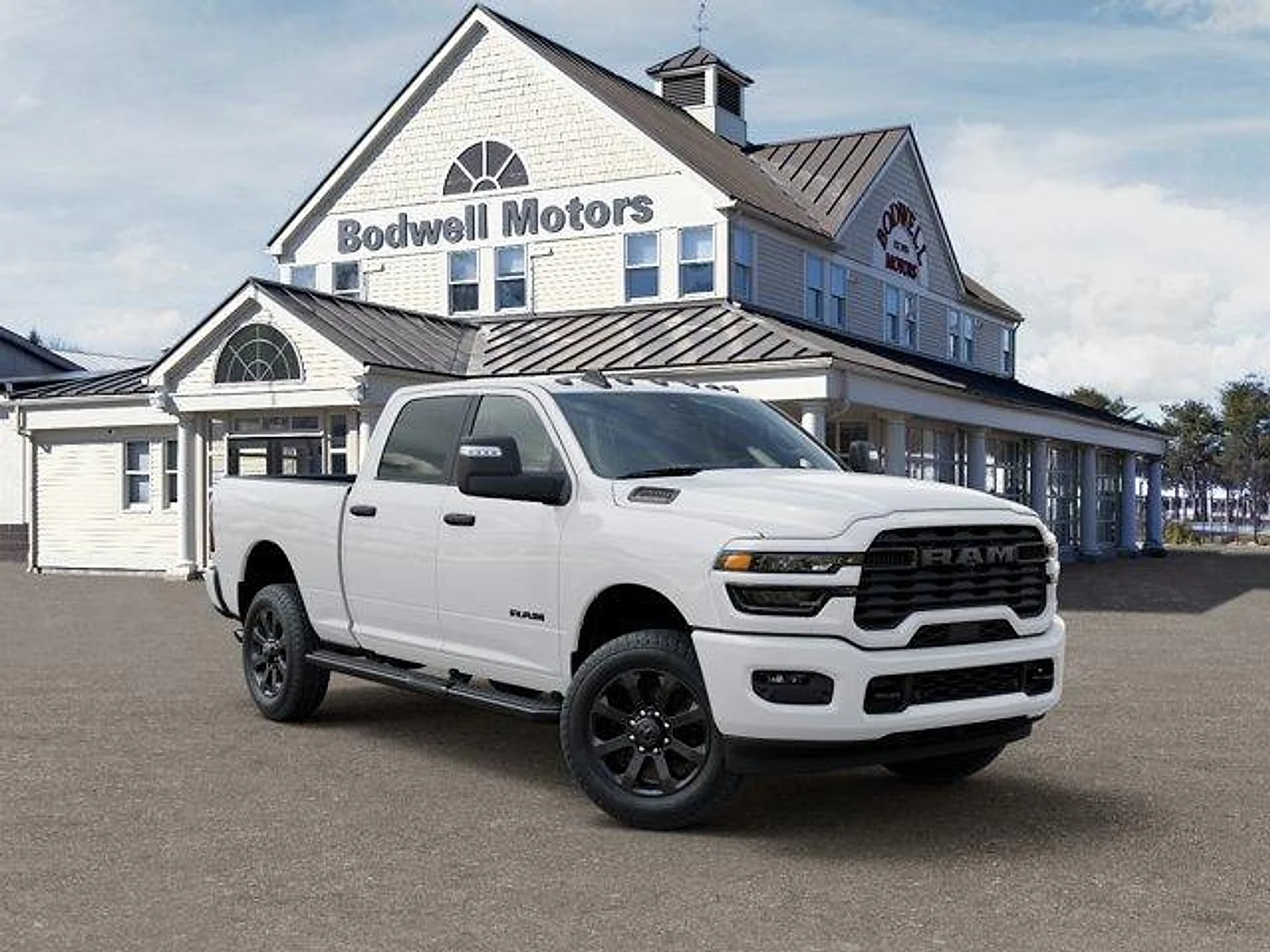 New 2026 Bright White Clearcoat RAM Big Horn Crew Cab 4x4 6